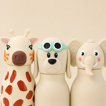 Bestie Character Water Bottle