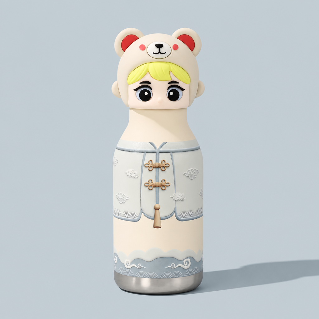 Bestie Character Water Bottle